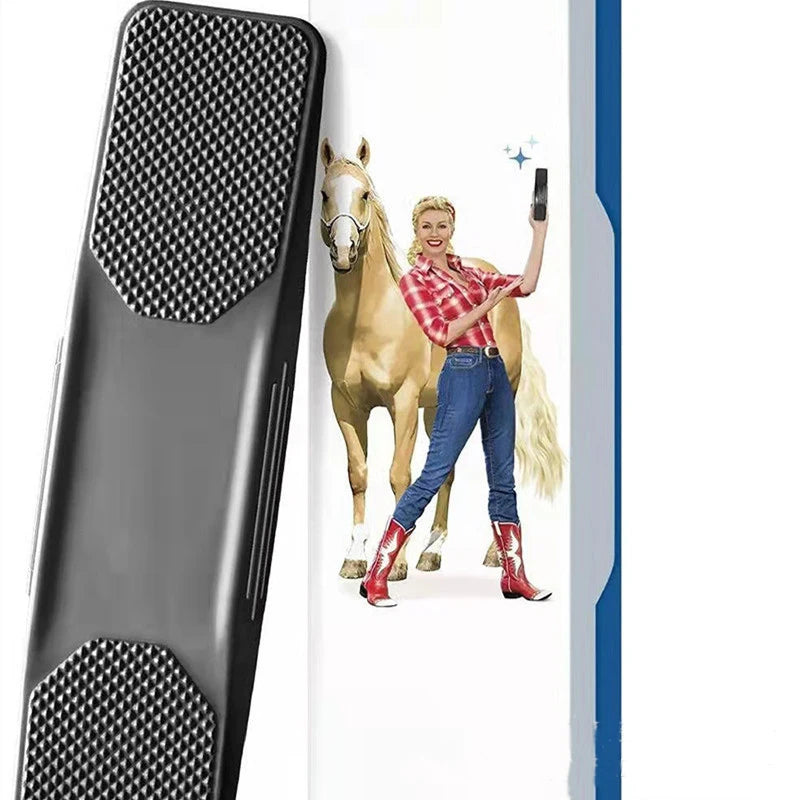 Brosse de toilettage et massage équin