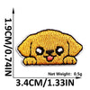 Cat Embroidered Iron-On Patch – Cute Pocket-Sized Appliqué for Clothing & Crafts