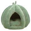 Lit pour chat en forme de citrouille d'Halloween