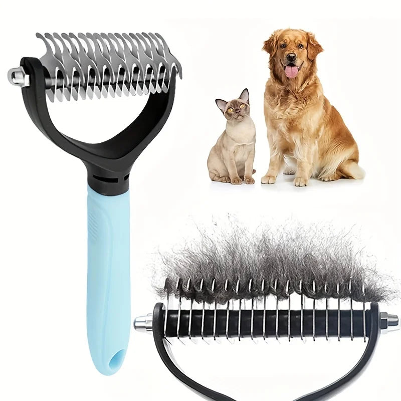 Stainless Steel Pet Grooming Comb for Dogs and Cats