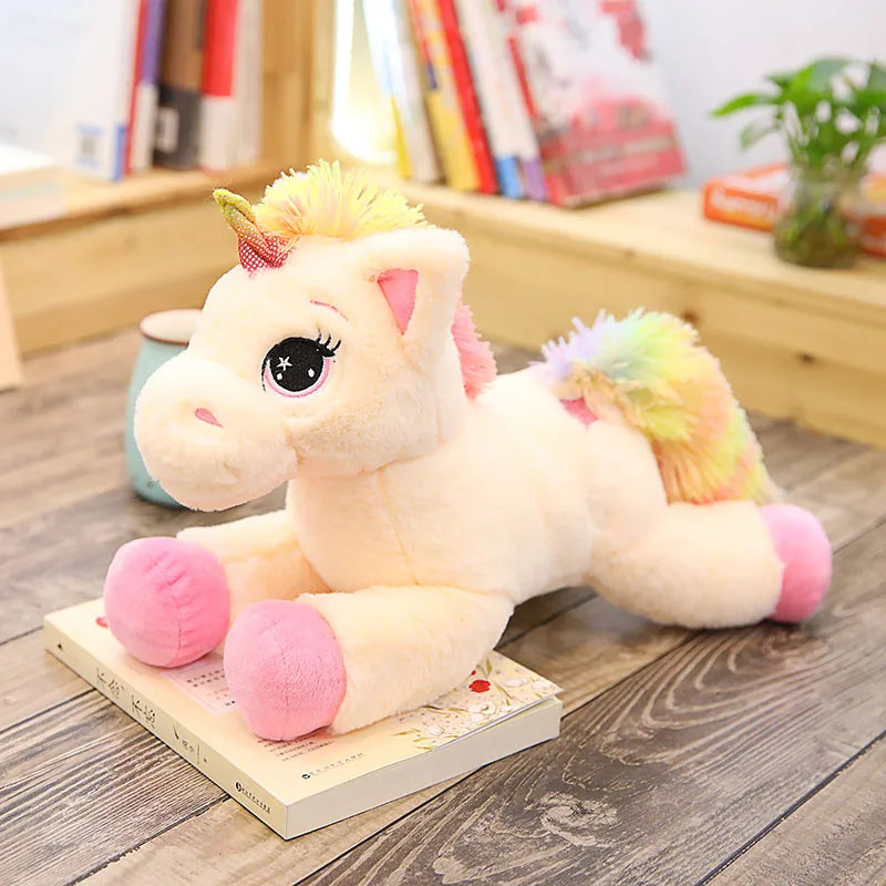 Cuddly Rainbow Unicorn Plush Toy