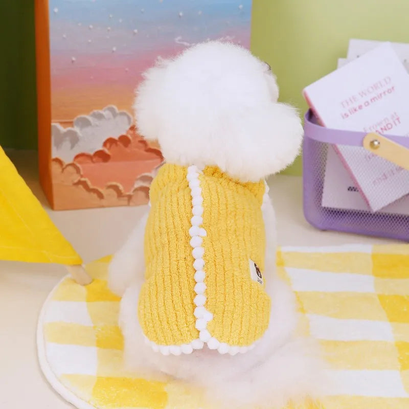Chaqueta de Fleece Suave para Perros Pequeños