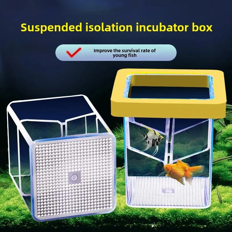 Floating Fish Breeding Box for Aquarium Hatchery & Isolation