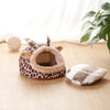 Coussin pour animaux en polaire douce avec fond imperméable