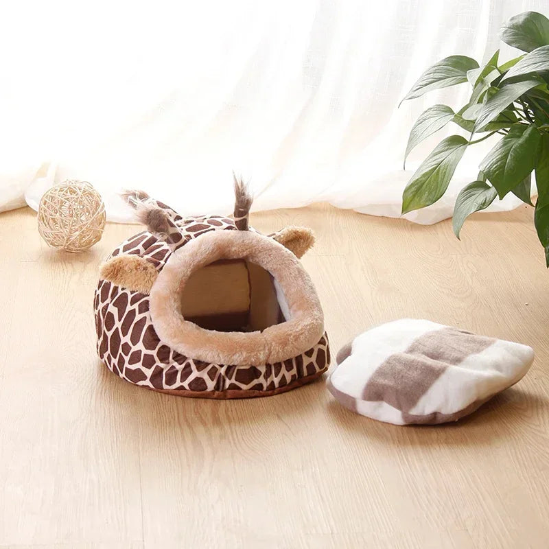 Coussin pour animaux en polaire douce avec fond imperméable
