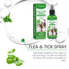 Spray Natural Antipulgas y Garrapatas para Gatos y Perros