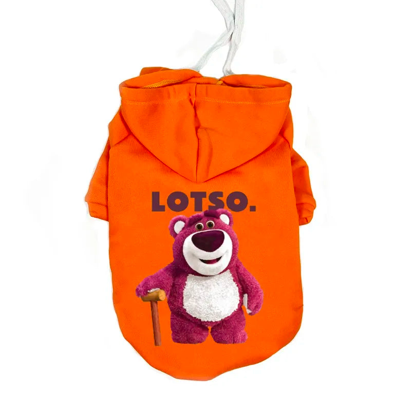 هودي كلب شتوي من ديزني معطف كرتوني دافئ