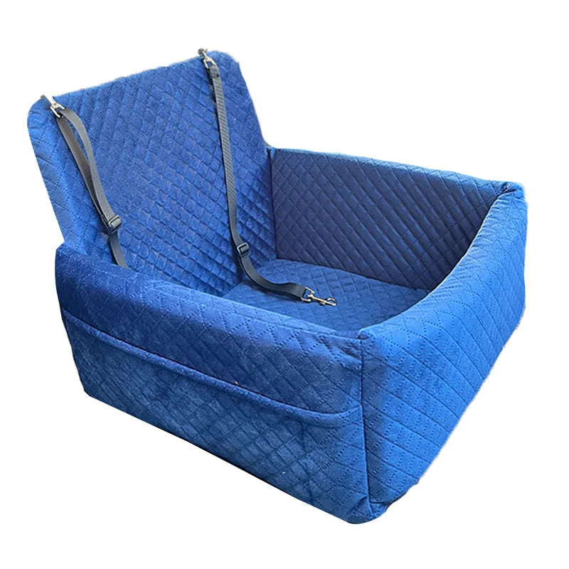 Washable Dog Car Seat with Removable Orthopedic Cushion