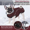 Waterproof Reflective Dog Coat with Adjustable Turtleneck