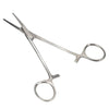 Stainless Steel Pet Grooming Tweezers with Curved Tip