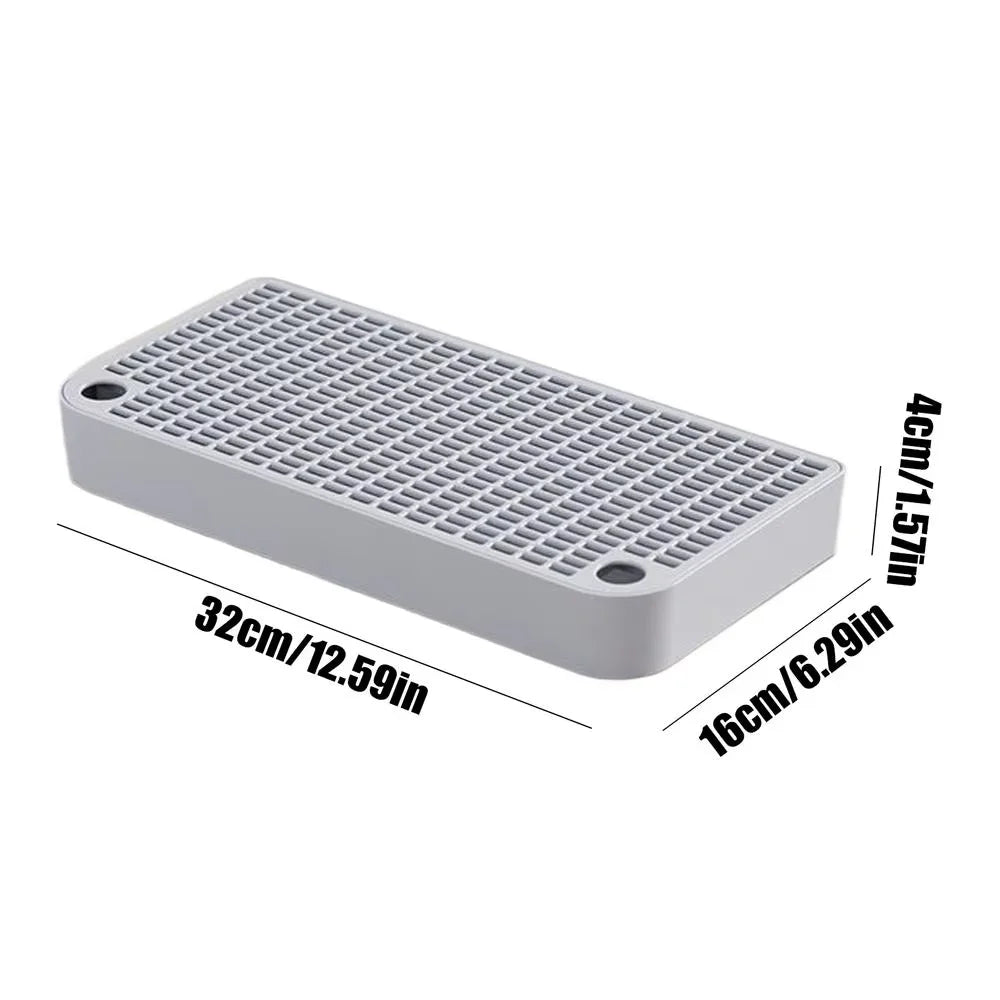 Cat Litter Box Ramp with Built-in Filter