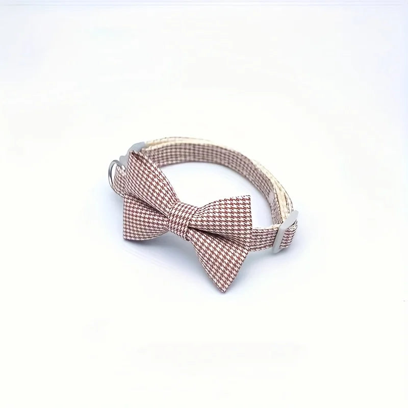 Verstellbares Karo-Hundehalsband
