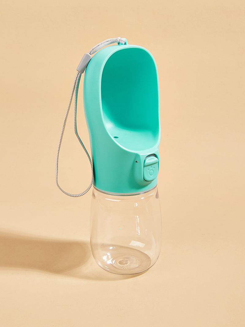 Bouteille d'eau portable pour animaux avec bol intégré