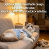 Breathable Summer Pet Vest with Fun Print – Sleeveless Casual Shirt for Small Dogs & Cats