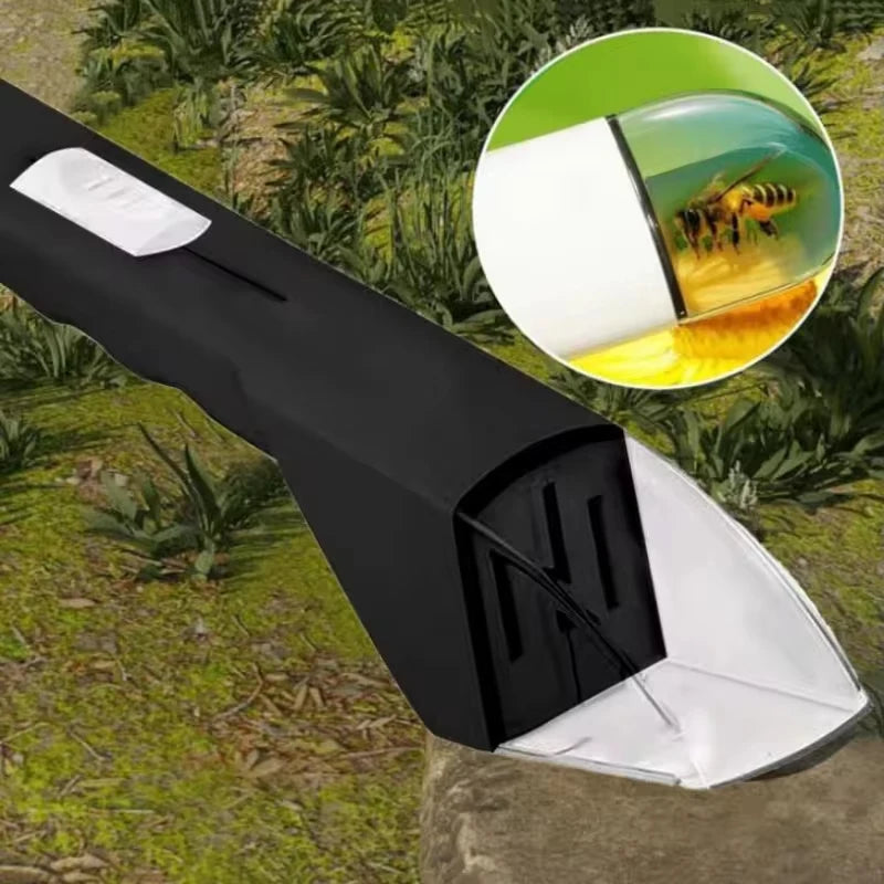 Portable Handheld Bug Catcher with Gentle Release Mechanism