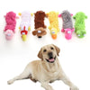 Plush Squeaky Donkey Dog Toy for Teething and Interactive Play