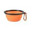 Collapsible Silicone Pet Travel Bowl for Food and Water