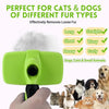 Cat Corner Scratcher with Self-Grooming Bristles and Catnip