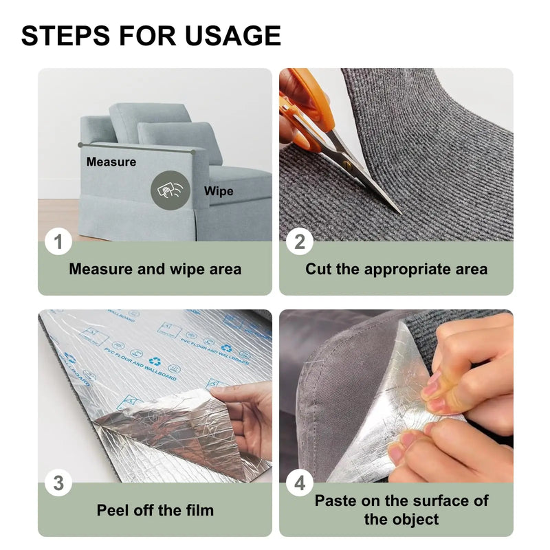 لوح حماية خدش القط اللاصق للكنبة