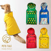 Impermeable Amarillo para Perro de Doble Capa