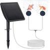 Solar Powered Pond Aerator with Battery Backup