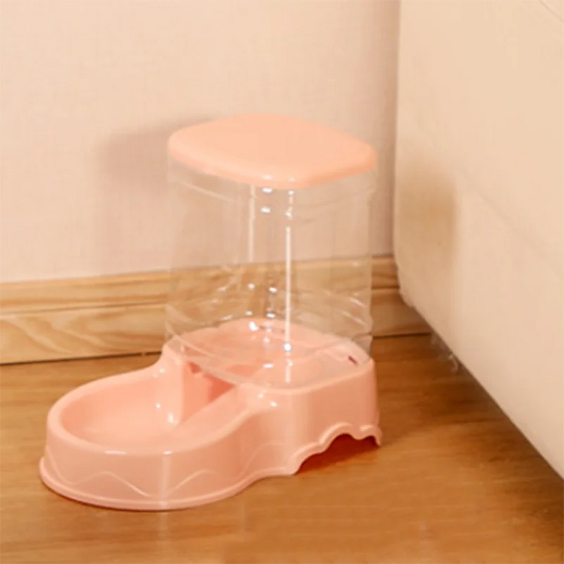 Automatic Pet Feeder with Drinking Bowl Large Capacity 3.8L