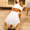 Adjustable Dog Diaper Pants with Suspenders