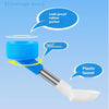 Hanging Bird Water Dispenser with Clear Bottle for Easy Monitoring