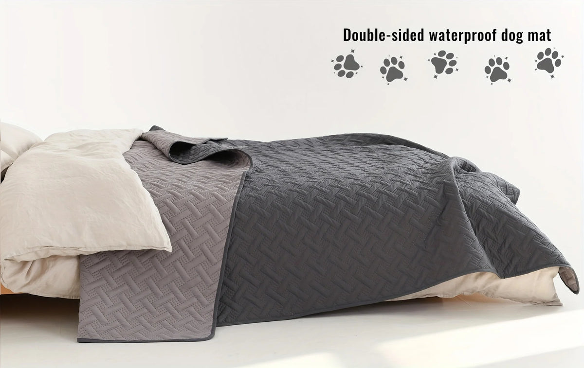 Reversible Anti-Hair Waterproof Pet Mat with Sofa Cover