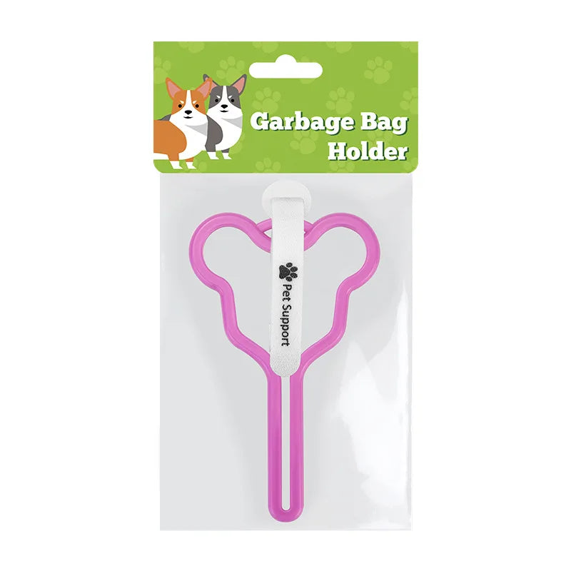 Hands-Free Dog Poop Bag Dispenser with Clip