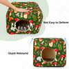 Lit-Tanière Doux et Lavable pour Petits Animaux