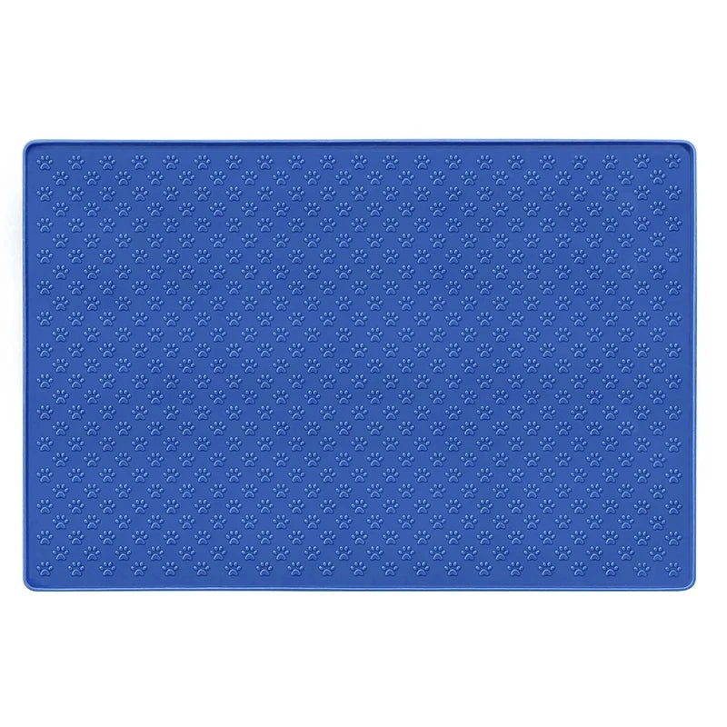 Alfombrilla de Silicona Impermeable para Alimentación de Mascotas