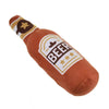 Fun Plush Bottle-Shaped Dog Toys with Squeakers