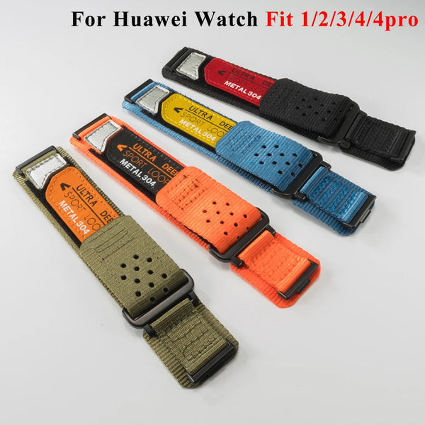 Nylon Sport Band for Huawei Watch Fit Series