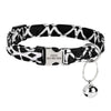 Personalisierte Katzenhalsband mit gedrucktem Design und graviertem ID-Anhänger
