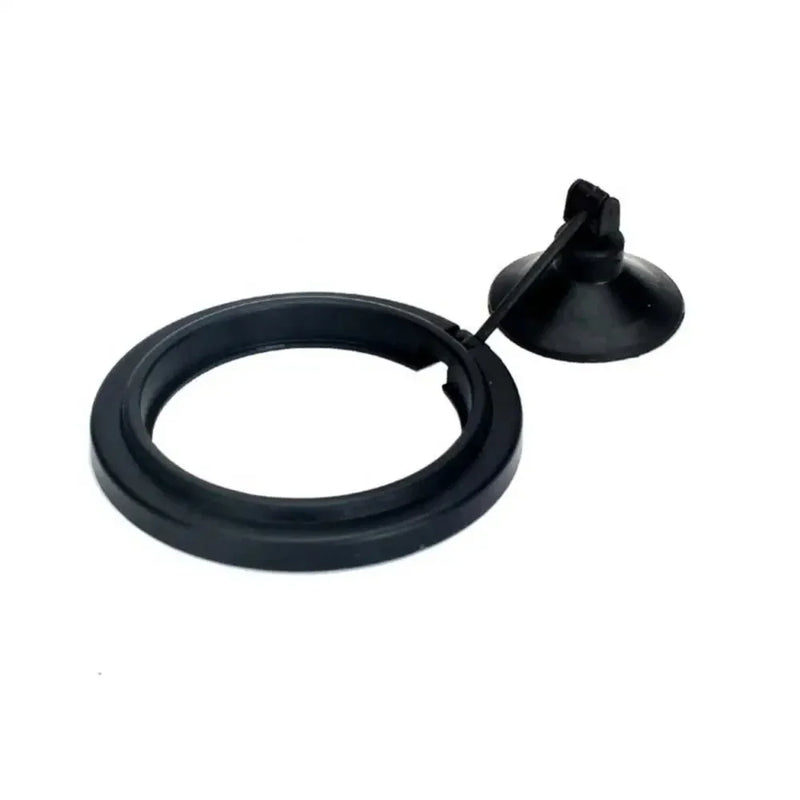 Anneau d'alimentation pour aquarium avec ventouse