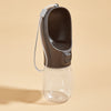 Bouteille d'eau portable pour animaux avec bol intégré