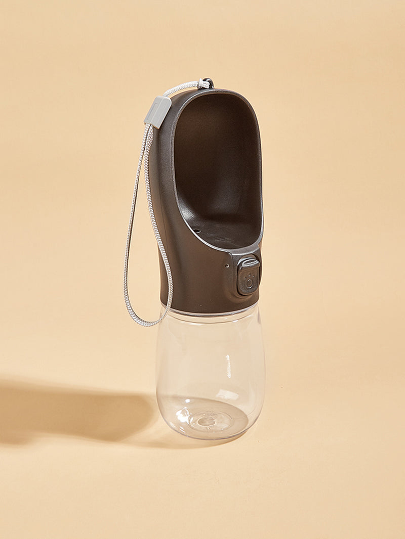 Bouteille d'eau portable pour animaux avec bol intégré
