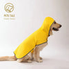 Impermeable Amarillo para Perro de Doble Capa