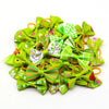 Pet Hair Bows with Rubber Bands - Assorted Styles for Small Dogs and Cats
