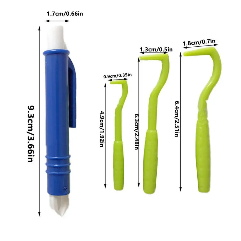 طقم إزالة القراد للحيوانات الأليفة - 4 قطع