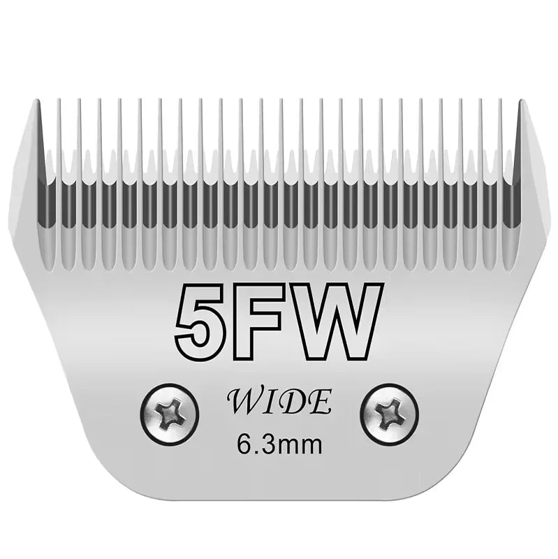 Ceramic Pet Grooming Blade Set for Andis, Oster, and Wahl Clippers