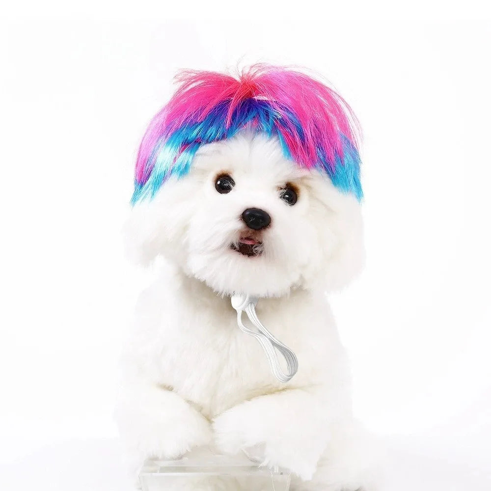 Pet Bob Wig – Funny Cat & Dog Costume Accessory