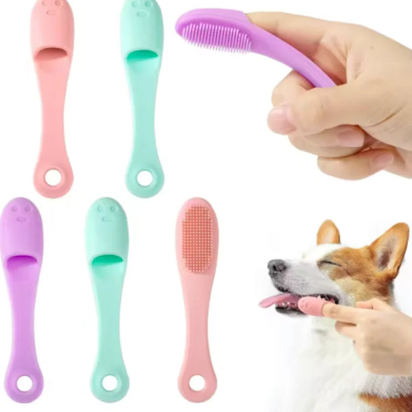 Cat Chin Brush Silicone Grooming Scrubber