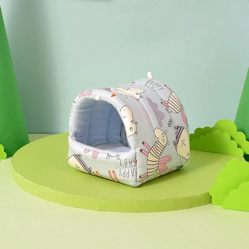 Niche Douillette pour Petits Animaux : Hamsters, Cobayes & Lapins