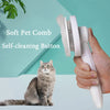 Brosse de toilettage auto-nettoyante pour animaux