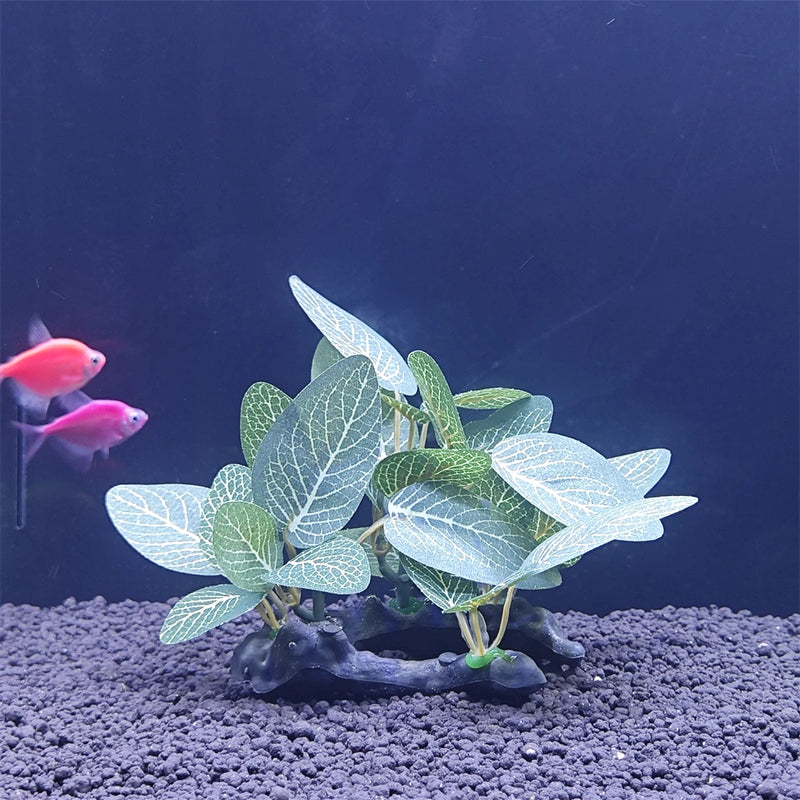Artificial Aquarium Plant Decor - Turtle Tree Trunk Plastic