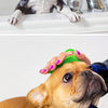 Soft Rubber Pet Grooming Glove Brush for Dogs and Cats