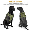 Reflektierendes Taktisches Hundegeschirr mit MOLLE-Gurtband