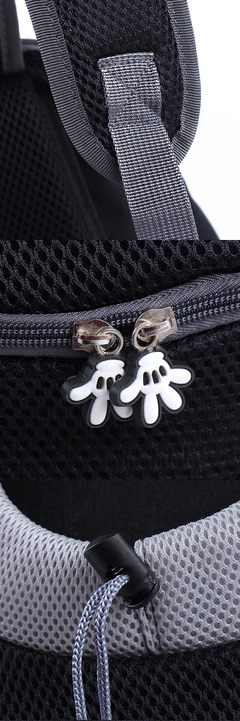 Double Shoulder Dog Carrier Bag - Portable Outdoor Pet Bag